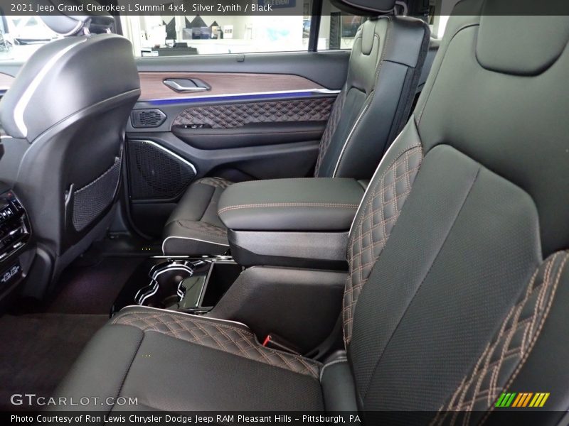 Silver Zynith / Black 2021 Jeep Grand Cherokee L Summit 4x4