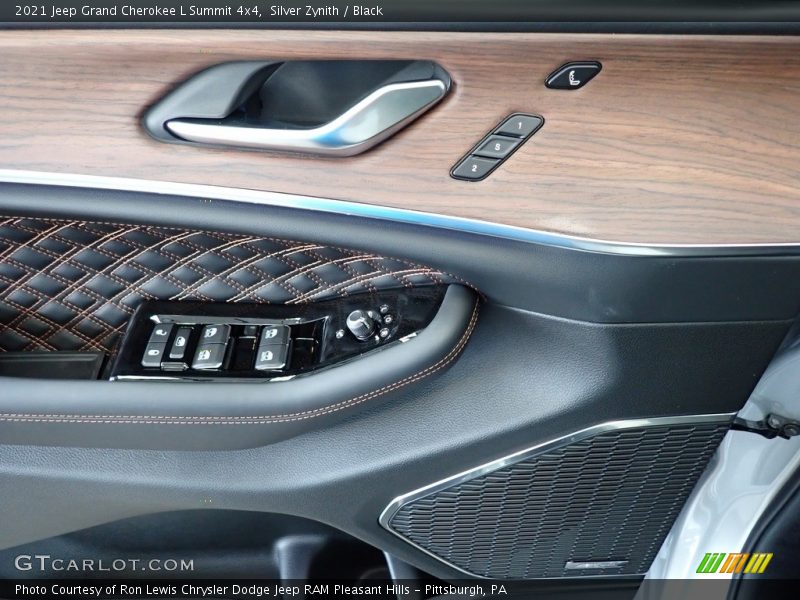 Silver Zynith / Black 2021 Jeep Grand Cherokee L Summit 4x4