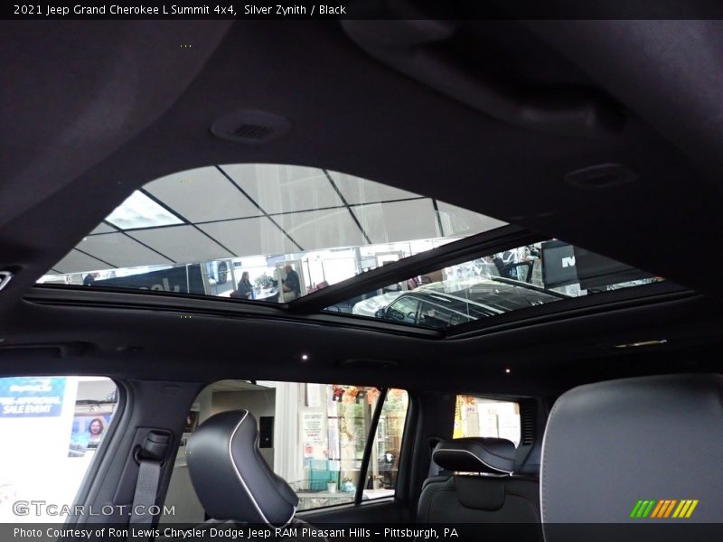 Silver Zynith / Black 2021 Jeep Grand Cherokee L Summit 4x4