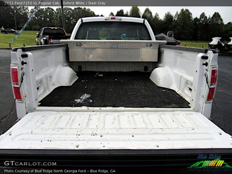 Oxford White / Steel Gray 2011 Ford F150 XL Regular Cab