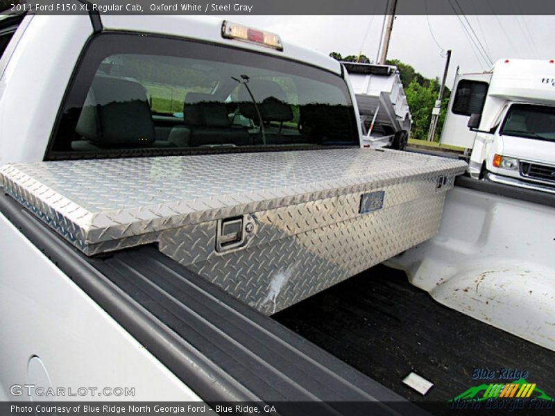 Oxford White / Steel Gray 2011 Ford F150 XL Regular Cab