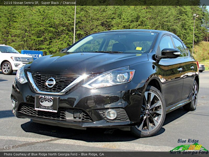 Super Black / Charcoal 2019 Nissan Sentra SR
