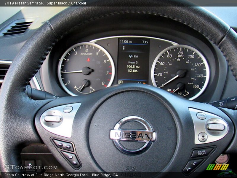 Super Black / Charcoal 2019 Nissan Sentra SR