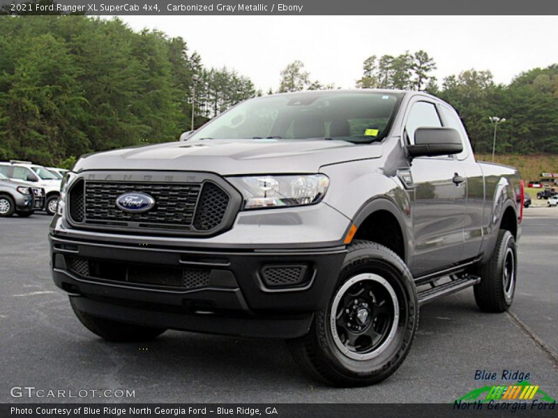 Carbonized Gray Metallic / Ebony 2021 Ford Ranger XL SuperCab 4x4