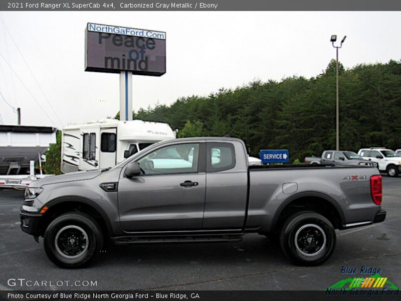 Carbonized Gray Metallic / Ebony 2021 Ford Ranger XL SuperCab 4x4