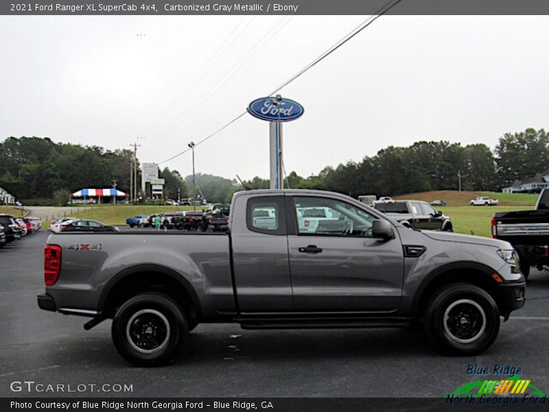 Carbonized Gray Metallic / Ebony 2021 Ford Ranger XL SuperCab 4x4