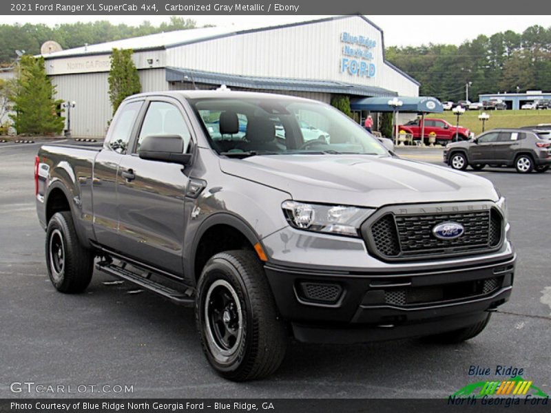 Carbonized Gray Metallic / Ebony 2021 Ford Ranger XL SuperCab 4x4