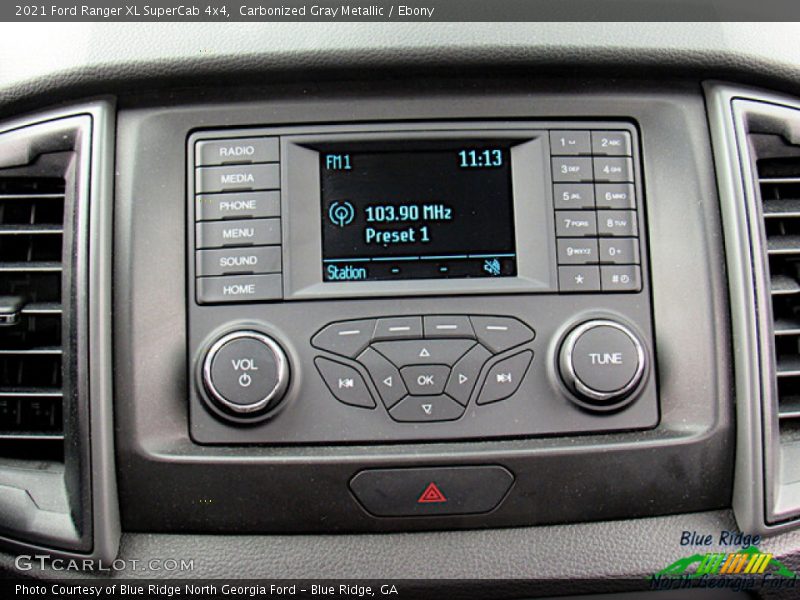 Carbonized Gray Metallic / Ebony 2021 Ford Ranger XL SuperCab 4x4