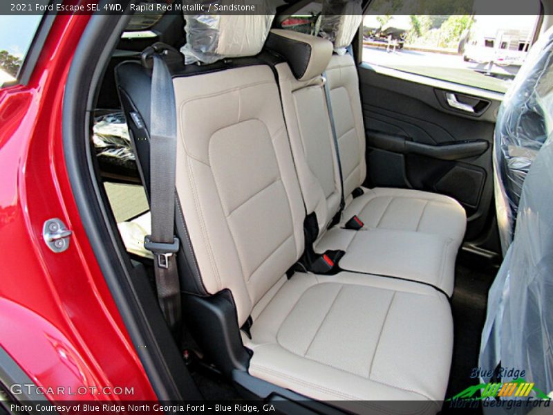 Rapid Red Metallic / Sandstone 2021 Ford Escape SEL 4WD
