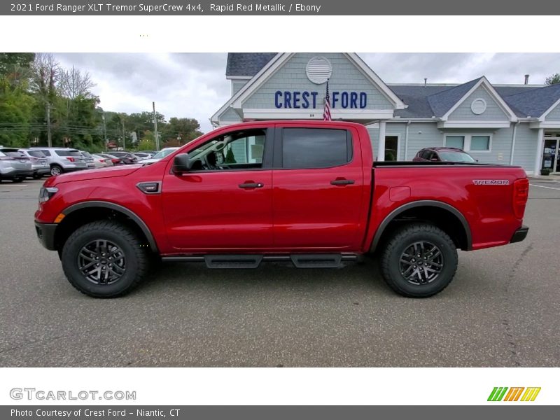 Rapid Red Metallic / Ebony 2021 Ford Ranger XLT Tremor SuperCrew 4x4