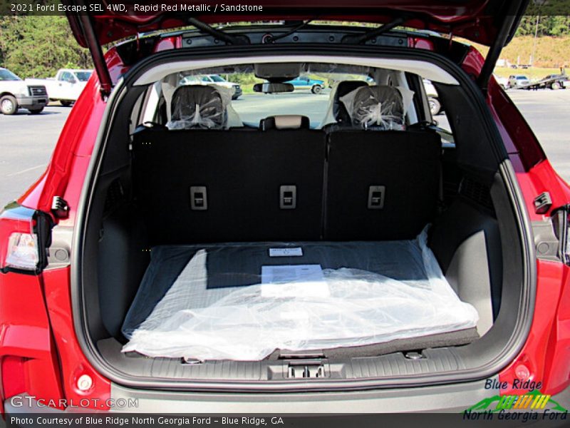 Rapid Red Metallic / Sandstone 2021 Ford Escape SEL 4WD
