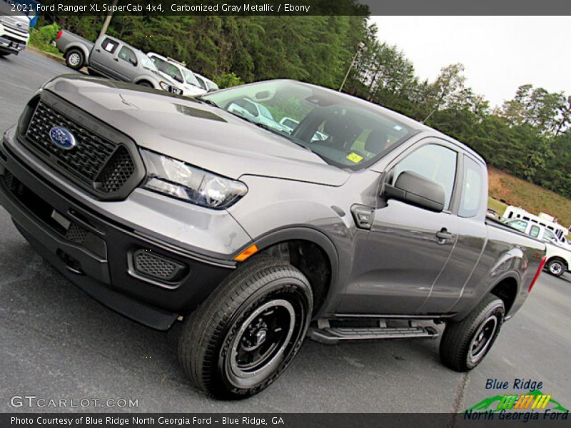 Carbonized Gray Metallic / Ebony 2021 Ford Ranger XL SuperCab 4x4