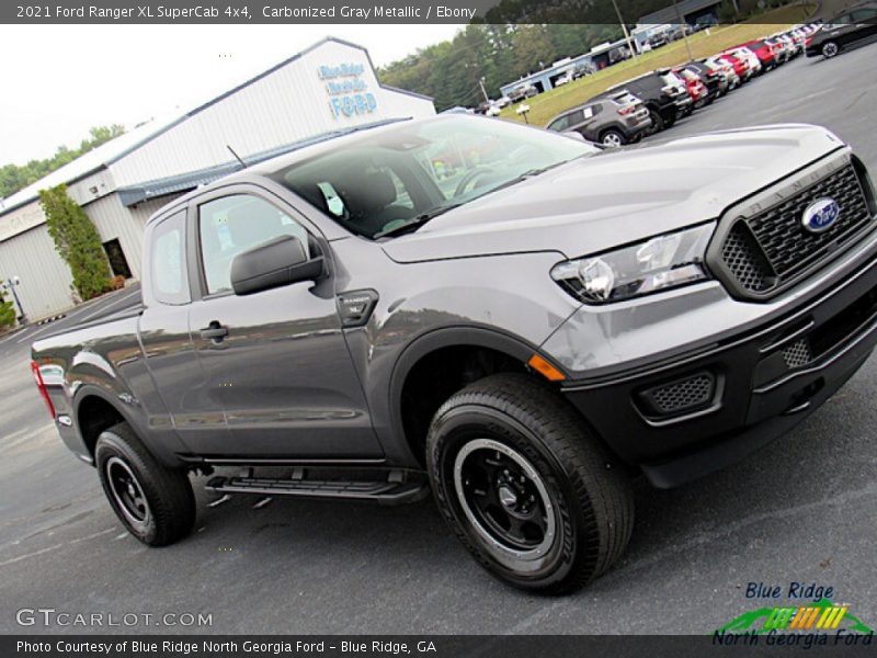 Carbonized Gray Metallic / Ebony 2021 Ford Ranger XL SuperCab 4x4