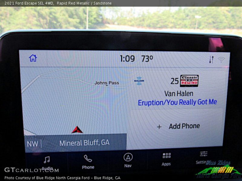 Rapid Red Metallic / Sandstone 2021 Ford Escape SEL 4WD