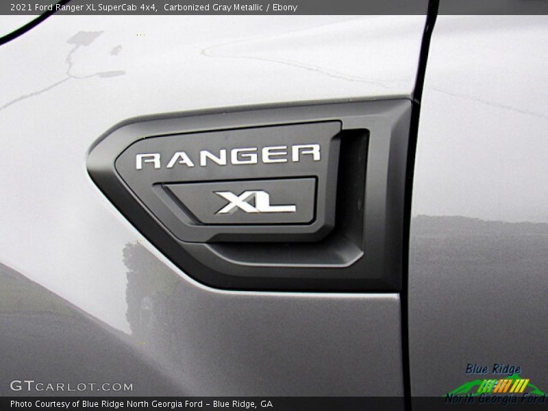 Carbonized Gray Metallic / Ebony 2021 Ford Ranger XL SuperCab 4x4