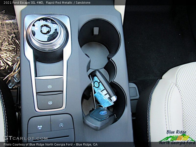 Rapid Red Metallic / Sandstone 2021 Ford Escape SEL 4WD