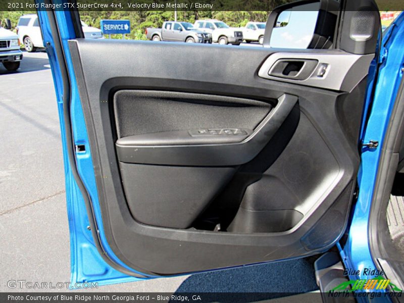 Velocity Blue Metallic / Ebony 2021 Ford Ranger STX SuperCrew 4x4