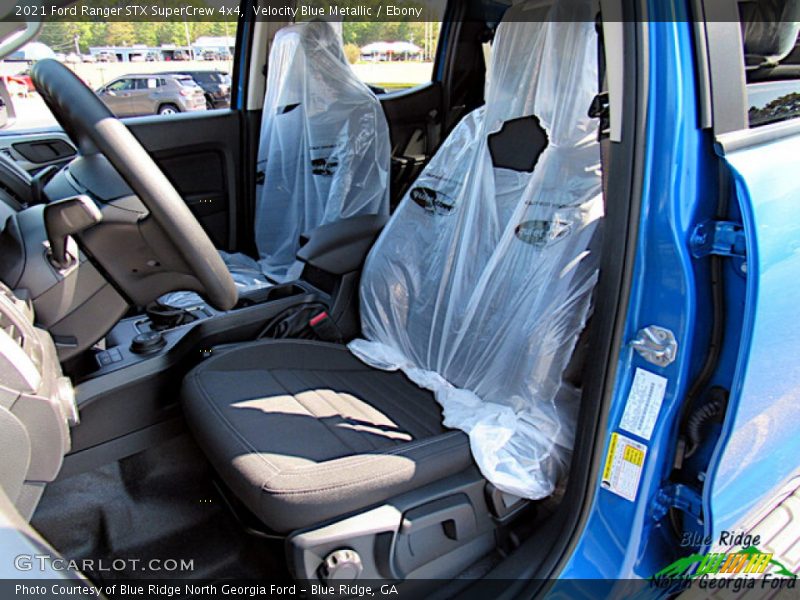 Velocity Blue Metallic / Ebony 2021 Ford Ranger STX SuperCrew 4x4