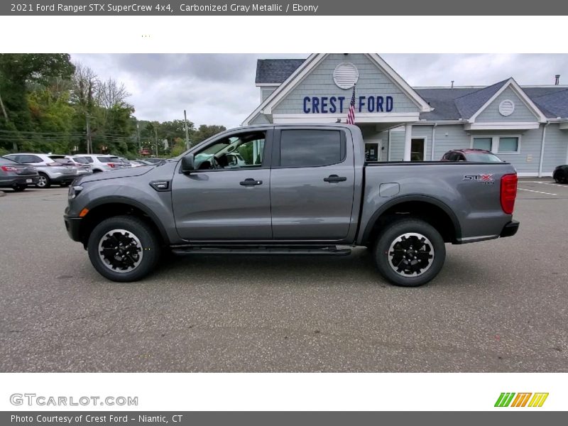 Carbonized Gray Metallic / Ebony 2021 Ford Ranger STX SuperCrew 4x4