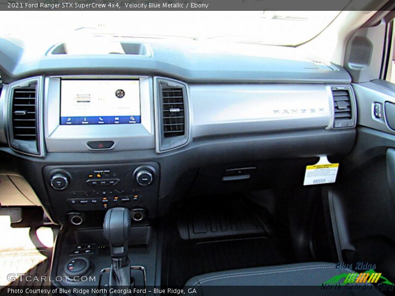 Velocity Blue Metallic / Ebony 2021 Ford Ranger STX SuperCrew 4x4