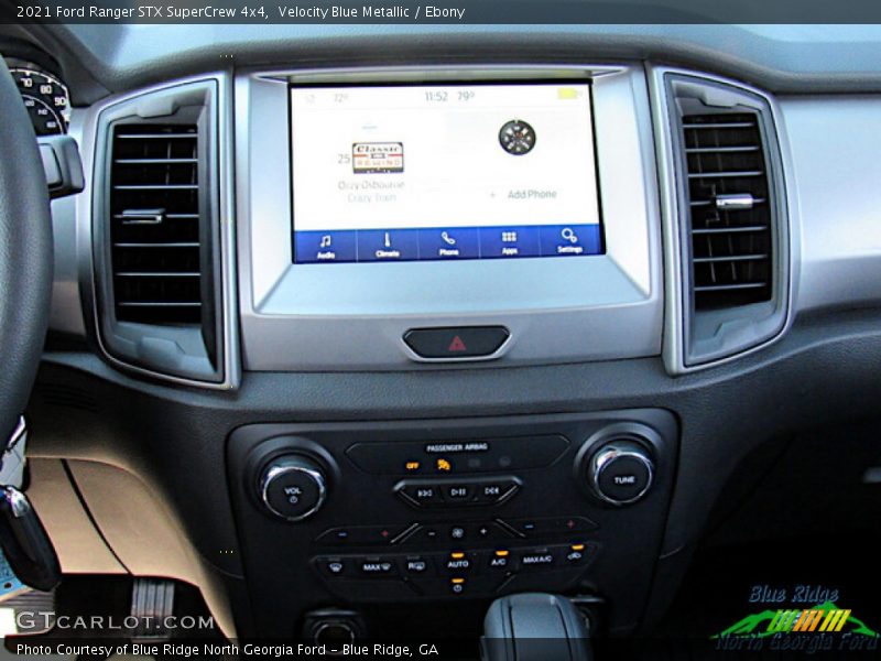 Velocity Blue Metallic / Ebony 2021 Ford Ranger STX SuperCrew 4x4