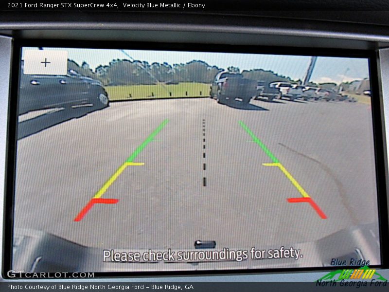 Velocity Blue Metallic / Ebony 2021 Ford Ranger STX SuperCrew 4x4