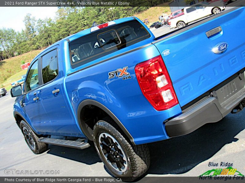 Velocity Blue Metallic / Ebony 2021 Ford Ranger STX SuperCrew 4x4