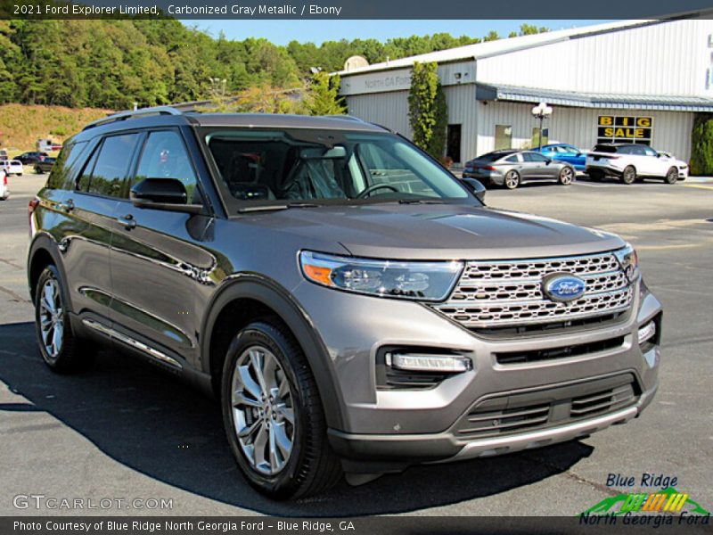 Carbonized Gray Metallic / Ebony 2021 Ford Explorer Limited