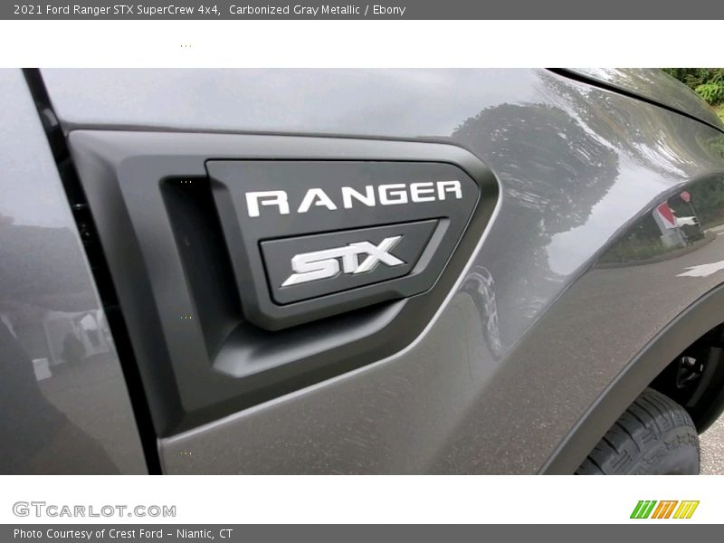 Carbonized Gray Metallic / Ebony 2021 Ford Ranger STX SuperCrew 4x4