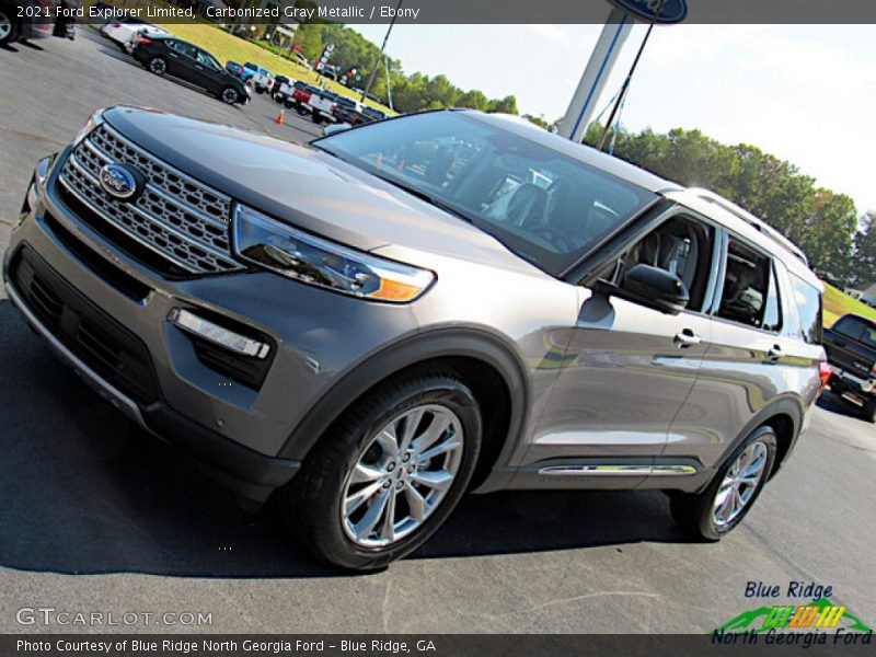 Carbonized Gray Metallic / Ebony 2021 Ford Explorer Limited