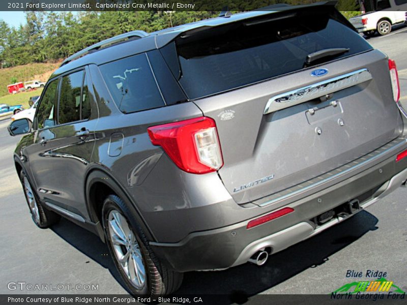 Carbonized Gray Metallic / Ebony 2021 Ford Explorer Limited