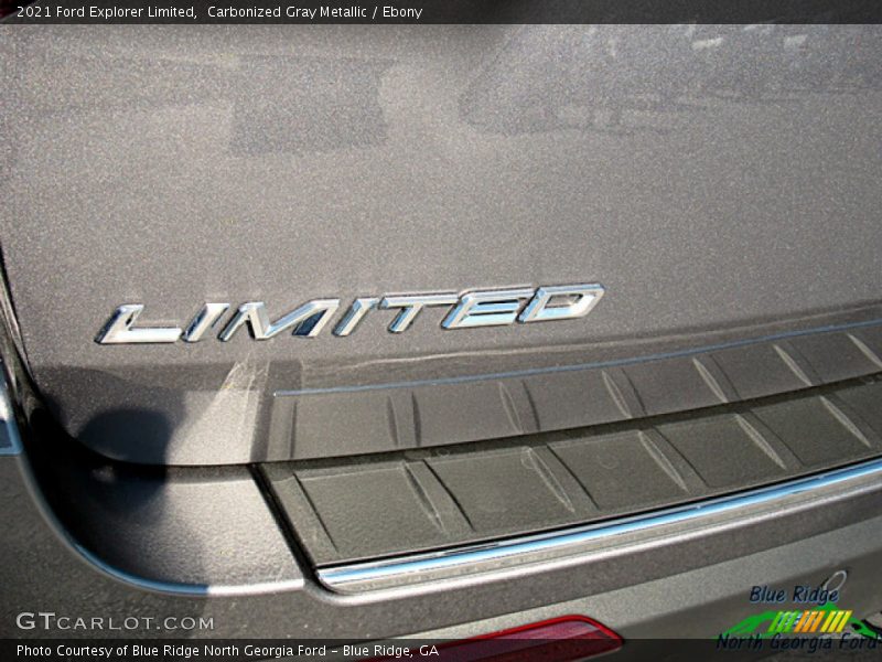 Carbonized Gray Metallic / Ebony 2021 Ford Explorer Limited