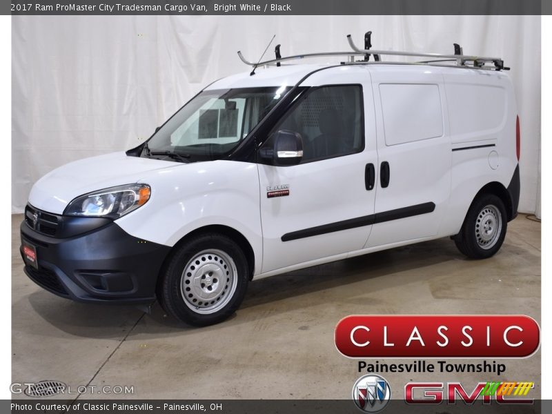 Bright White / Black 2017 Ram ProMaster City Tradesman Cargo Van