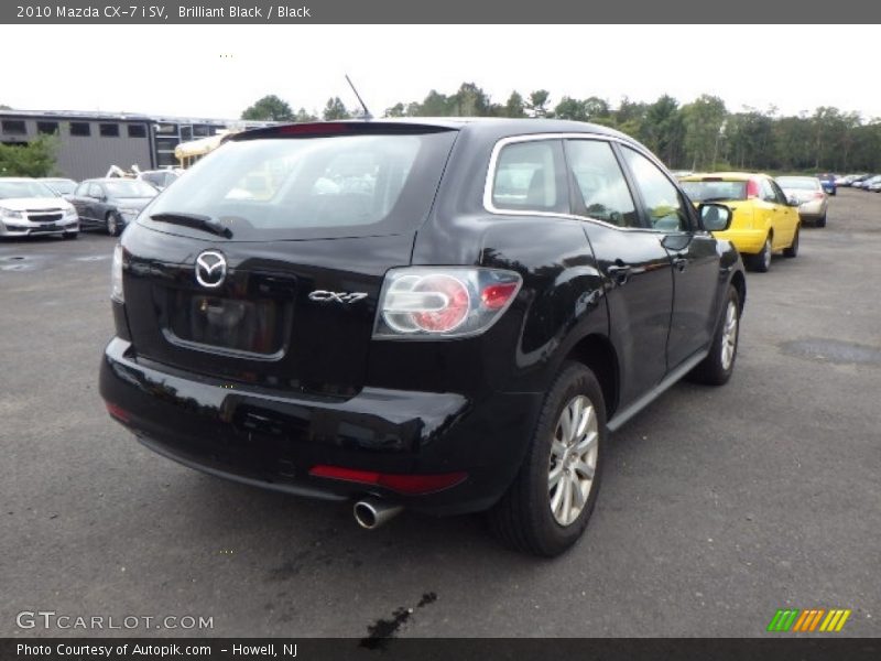Brilliant Black / Black 2010 Mazda CX-7 i SV