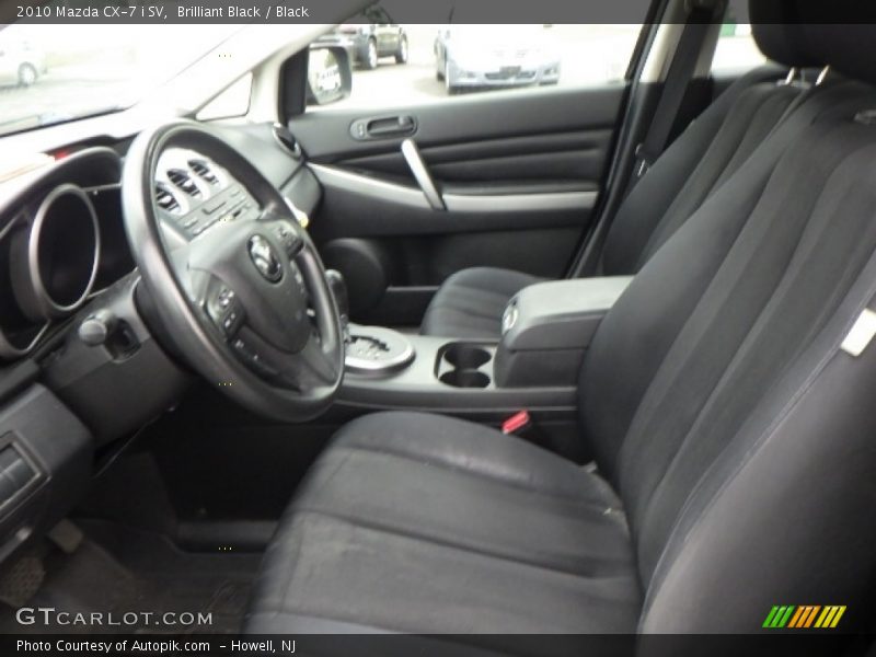 Brilliant Black / Black 2010 Mazda CX-7 i SV