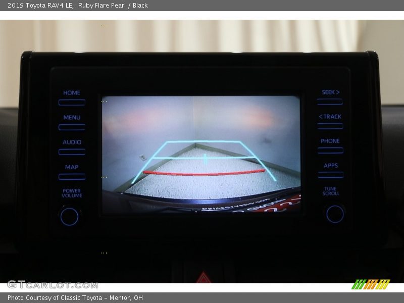 Ruby Flare Pearl / Black 2019 Toyota RAV4 LE