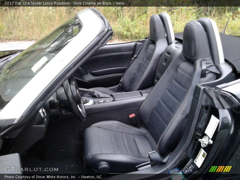 Front Seat of 2017 124 Spider Lusso Roadster