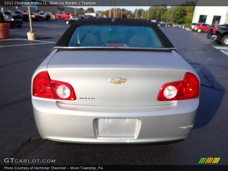 Silver Ice Metallic / Titanium 2012 Chevrolet Malibu LS