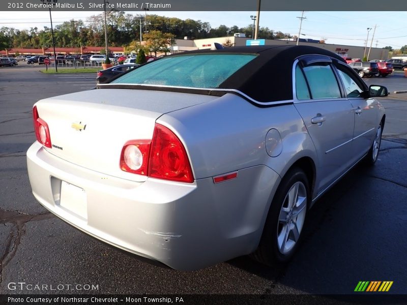 Silver Ice Metallic / Titanium 2012 Chevrolet Malibu LS