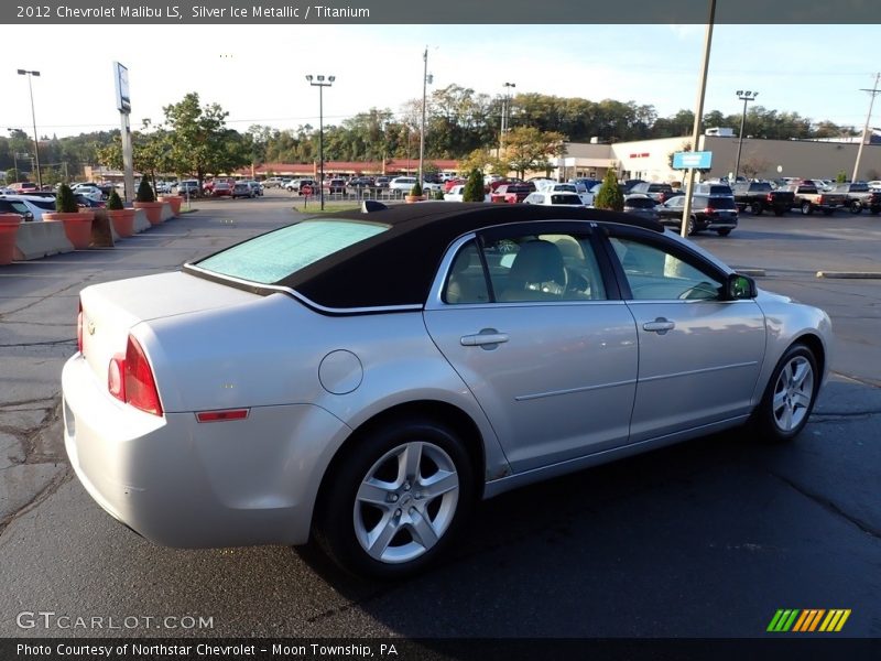 Silver Ice Metallic / Titanium 2012 Chevrolet Malibu LS