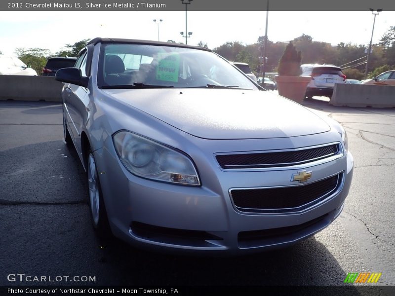 Silver Ice Metallic / Titanium 2012 Chevrolet Malibu LS