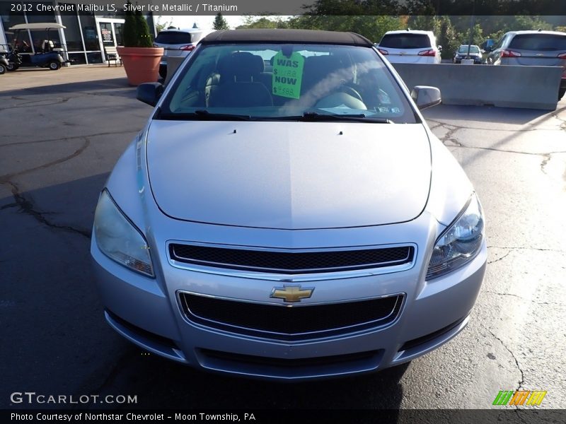 Silver Ice Metallic / Titanium 2012 Chevrolet Malibu LS
