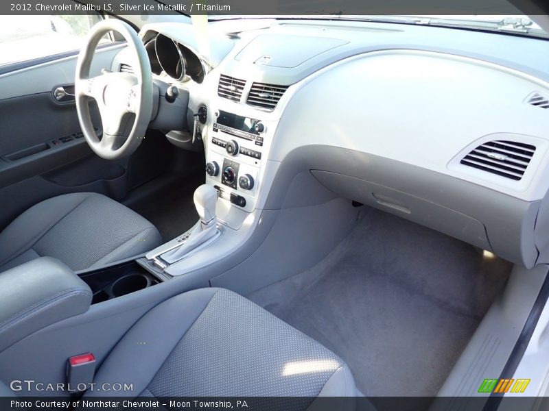 Silver Ice Metallic / Titanium 2012 Chevrolet Malibu LS