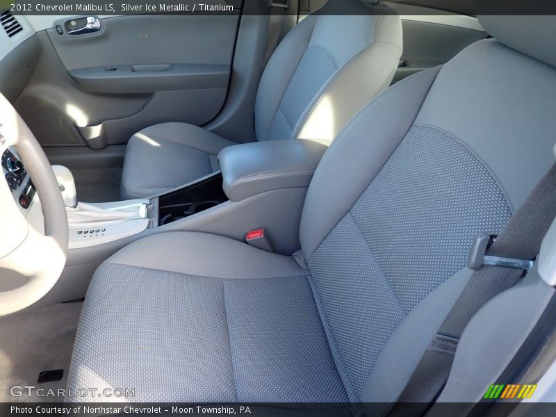 Silver Ice Metallic / Titanium 2012 Chevrolet Malibu LS