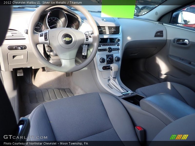 Silver Ice Metallic / Titanium 2012 Chevrolet Malibu LS
