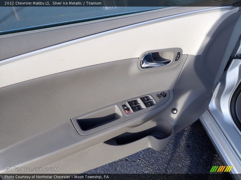 Silver Ice Metallic / Titanium 2012 Chevrolet Malibu LS