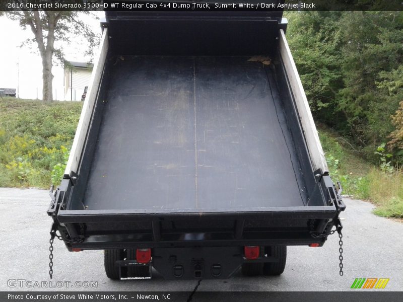 Summit White / Dark Ash/Jet Black 2016 Chevrolet Silverado 3500HD WT Regular Cab 4x4 Dump Truck