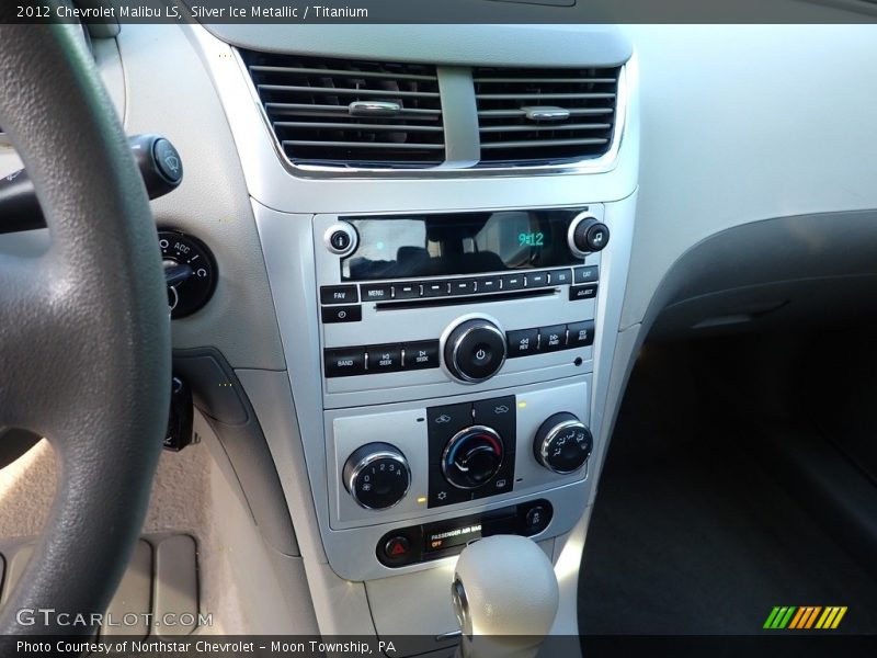 Silver Ice Metallic / Titanium 2012 Chevrolet Malibu LS