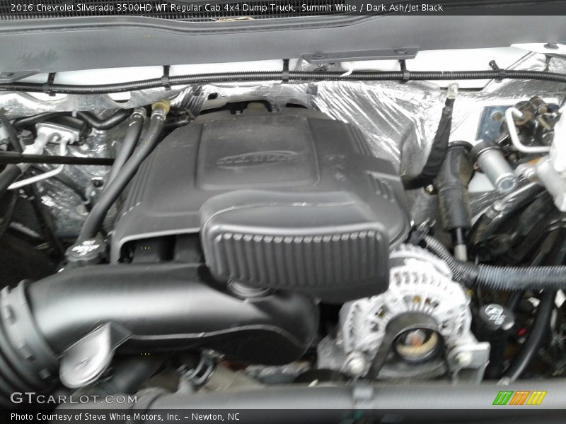  2016 Silverado 3500HD WT Regular Cab 4x4 Dump Truck Engine - 6.0 Liter OHV 16-Valve VVT Vortec V8