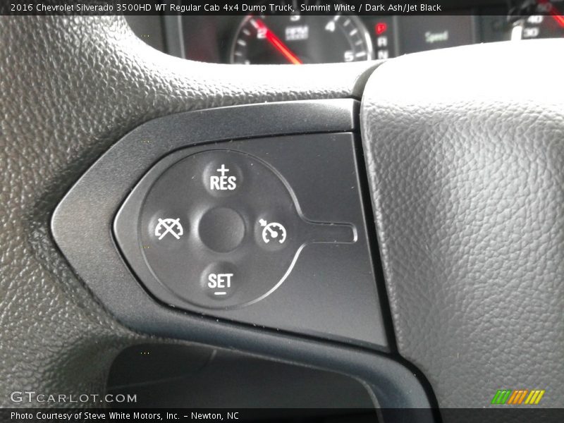  2016 Silverado 3500HD WT Regular Cab 4x4 Dump Truck Steering Wheel